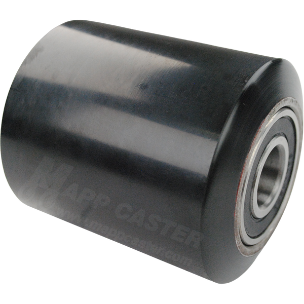 3" x 3-1/2"  Heavy Duty Polyurethane on Steel Pallet Jack Load Wheel
