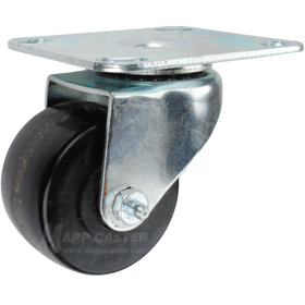 3" x 1-13/16" Phenolic Wheel Swivel Caster - 500 lbs Capacity