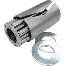 1" I.D. x 1-15/16" O.D. High Temp Roller Bearing Kit for 3" Wide Caster Wheels - 600˚F