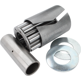 1" I.D. X 2-7/16" O.D. High Temp Roller Bearing Kit w/ Spanner for 3" Wide Caster Wheels - 600˚F