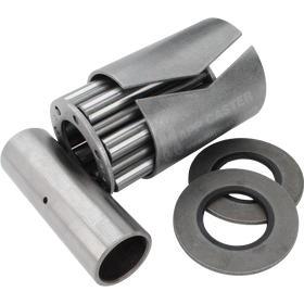 1" I.D. X 2-7/16" O.D. Roller Bearing Kit w/ Spanner for 3" Wide Caster Wheels - 180˚F