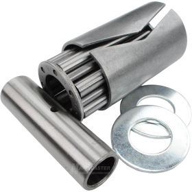 3/4" I.D. x 1-15/16" O.D. High Temp Roller Bearing Kit w/ Spanner for 3" Wide Caster Wheels - 600˚F