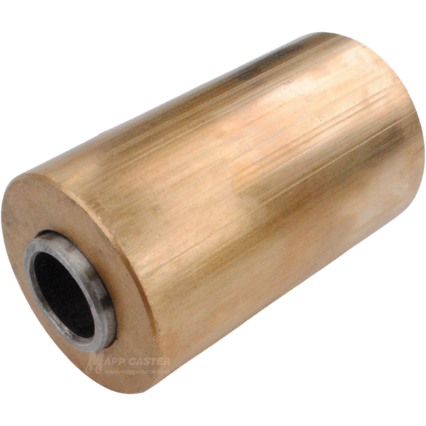 3/4" I.D. x 1-15/16" O.D. High Temp Tin Bronze Bushing w/ Spanner for 3" Wide Caster Wheels - 1,300˚F