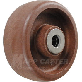 5" x 2" Hi-Temp Brown Brimstone Wheel - 1,000 Lbs Capacity