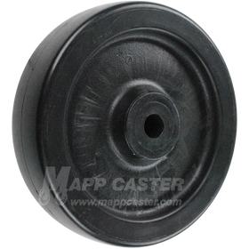 LPO80JB88 8" x 2" Polyolefin (Plastic) Wheel with 3/4" Plain Bore - 900 Lbs Capacity