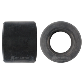 A Set of Two 2-1/2" Wide Wheel Delrin Bearing with 1" I.D. - 180˚F