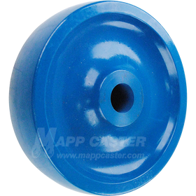 LSPU820 8" x 2" Solid Polyurethane Caster Wheel Wheel - 900 Lbs Capacity