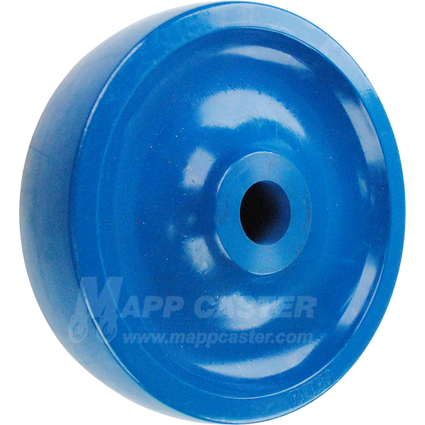 LSPU820 8" x 2" Solid Polyurethane Caster Wheel Wheel - 900 Lbs Capacity