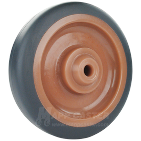 5" x 1-1/4" High Temp Thermoplastic Elastomer Wheel (273˚F) - 350 Lbs Capacity AUTOCLAVE