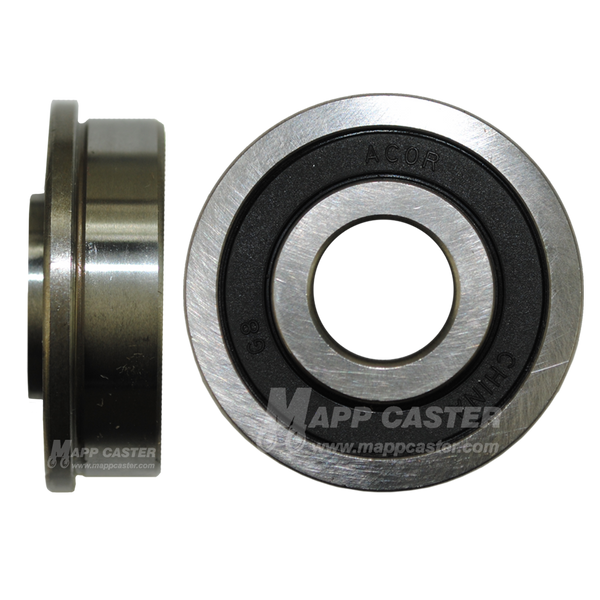 Set of Two 1/2" ID, 1-3/8" OD Heavy Duty Ball Bearing for Hand Truck & Industrial Wheels