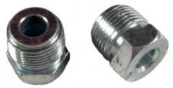 Metal socket fits 3/4" NPT adapter for 1/2"-13 threaded stem.