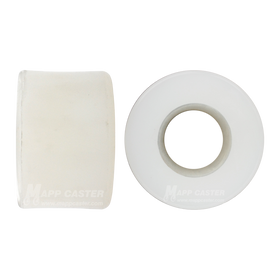 Set of Two 1" I.D. x 1-15/16" O.D. Delrin Bushings For 3" Wide Caster Wheels - 180˚F