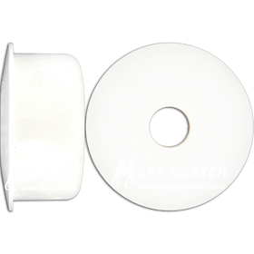 Set of Two Caster Delrin Bushing - 5/16" ID x 1-1/8" OD