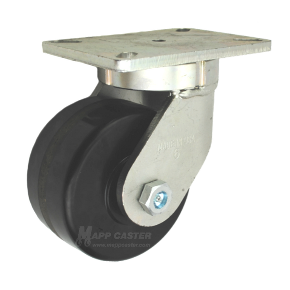 Heavy Duty Stainless Steel Plate Casters