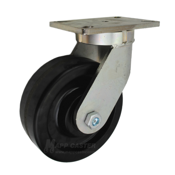 8" x 3" Phenolic Wheel Swivel Caster - Part # P7108301301