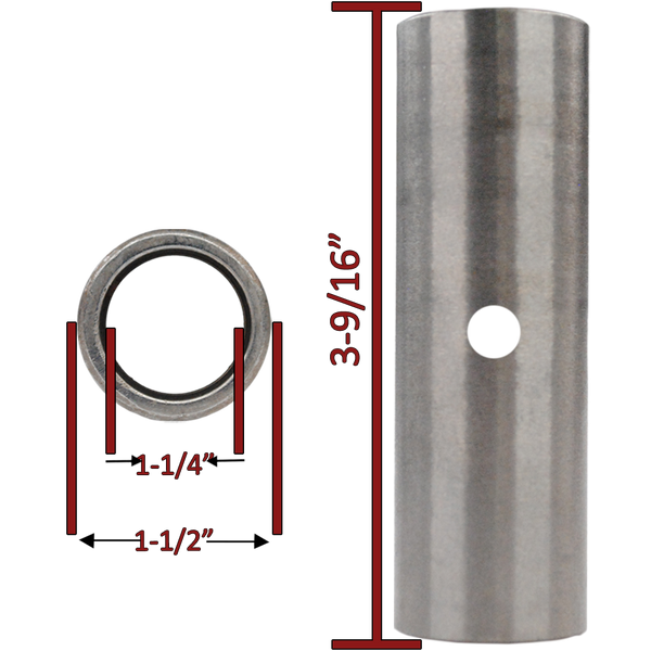 1-1/4" ID x 1-1/2" OD x 3-9/16" Spanner Bushing