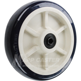 QPRX8M5 8" x 2" PRX Polyurethane on Polyolefin Core Wheel with 1/2" Ball Bearings - 1,200 Lbs Capacity
