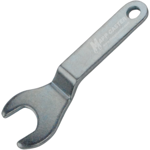 Fixed wrench for upper raceway of stem casters