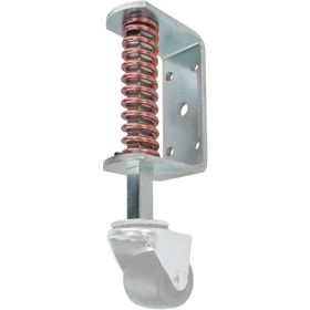 Spring Loaded Gate Caster (Bracket Only) (USA Made) - Part # 5882