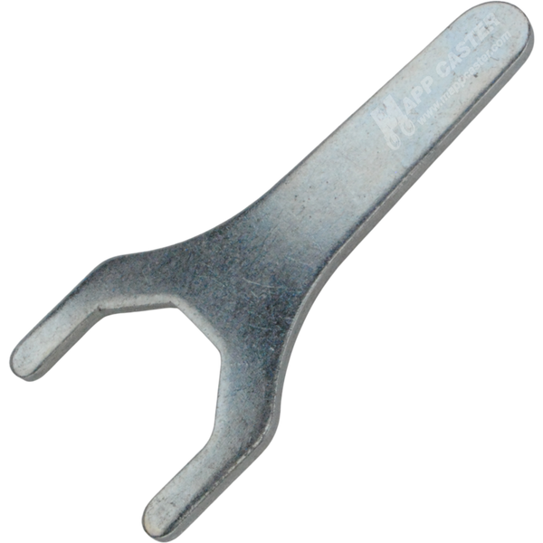 Fixed wrench for upper raceway of stem casters
