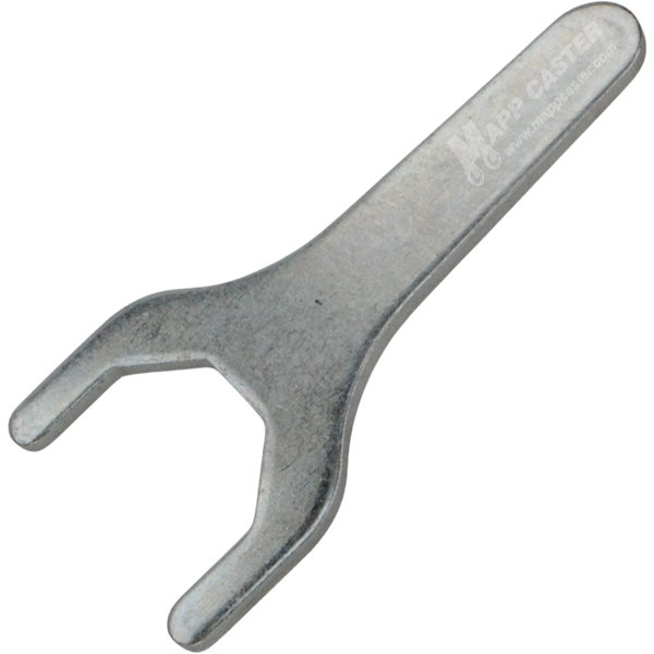 Fixed wrench for upper raceway of stem casters
