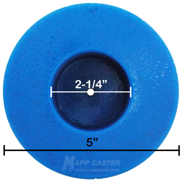 USA Made Tri-Wheel Dolly Cup Insert (top) Part # P9000035