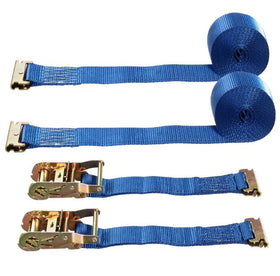 Rol-A-Lift 12 Foot Long Strap with E-Track Attachement & Ratchet can be used on all Rol-A-Lift models and helps keep your load in place and secure (Set of 2)