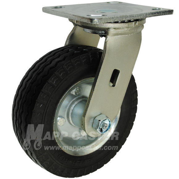 6" Ever-Roll (Flat Free) Swivel Caster - 150 Lbs Capacity