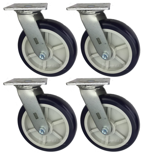 Drywall Dolly Casters 146PRX820S-4