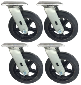 146RIRB820S-4 Drywall Dolly Replacement Caster Set