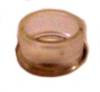 A clear round plastic insert designed for 1 inch O.D. tubing.