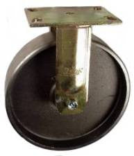 210HR17 - 10" x 2-1/2" Ductile Steel Wheel HR Rigid Caster