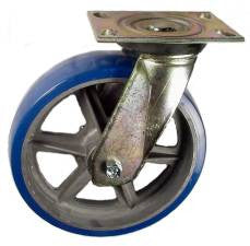 210HS3P7 - 10" x 2-1/2" Polyurethane on Aluminum Wheel Swivel Caster