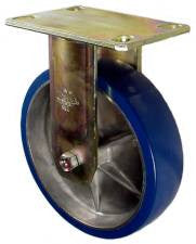 8" x 2" Polyurethane on Aluminum Wheel OR Rigid caster - 1,350 Lbs Capacity