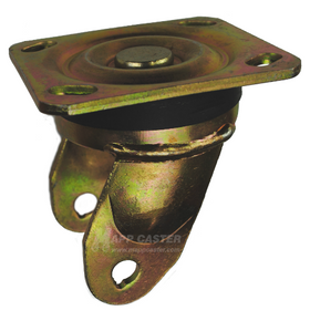 4" x 2" Swivel Caster Rig with 4" x 4-1/2" Top Plate - Part # 2RHA4AS