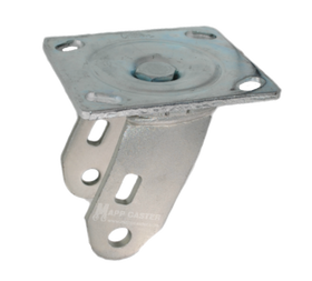 4" x 2" Swivel Caster Rig with 4" x 4-1/2" Top Plate - Part # 2RHA4SASZN