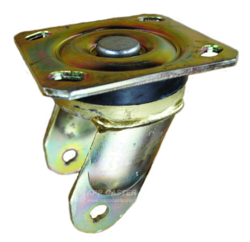 5" x 2" Swivel Caster Rig with 4" x 4-1/2" Top Plate - Part # 2RHA5AS