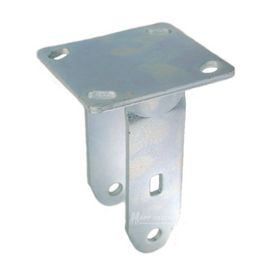 8" x 2" Rigid Caster Rig with 4" x 4-1/2" Top Plate - Part # P5008200002
