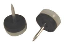 7/8" Diameter Plastic Base Nail In Glide