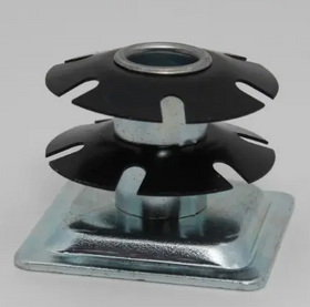 3/8"-16 Threaded Adapter For 1-1/2" Square Tubing