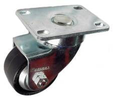 4621/220XAE | 2-1/2" Elastomer Wheel Swivel Caster with 300 Lbs Capacity