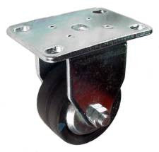 4621/220XRKN | 2-1/2" Neoprene Wheel Rigid Caster - 250 Lbs Capacity