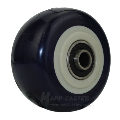4" x 2" PRX Polyurethane on Polyolefin Wheel - Part # QPRX4M5