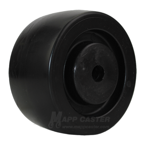 4" x 2" Polyolefin (Plastic) Wheel - Part # LPO40JB83