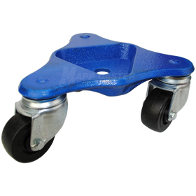 Tri-Wheel Dolly with 2-1/2" Hard Rubber Wheels - 600 Lbs Capacity