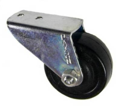 5EM120X - 2" Soft Rubber Wheel Rigid Caster