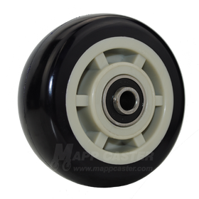 5" x 2" PRX Polyurethane on Polyolefin Wheel - Part # QPRX5M5