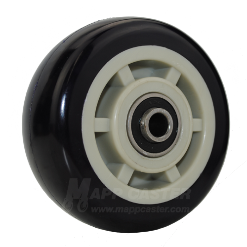 5" x 2" PRX Polyurethane on Polyolefin Wheel - Part # QPRX5M5