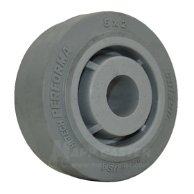 5" x 2" Thermoplastic Rubber (TPR) Wheel - Part # G5.00005.456