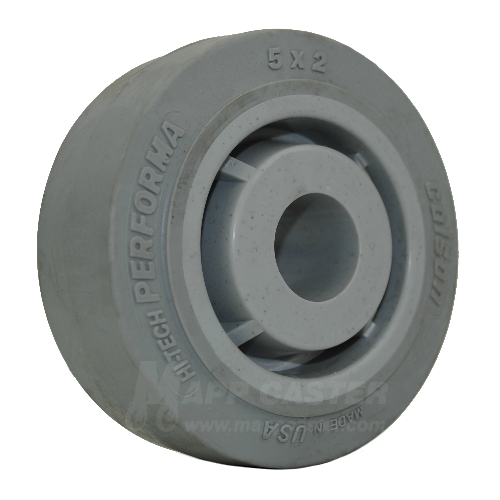 5" x 2" Thermoplastic Rubber (TPR) Wheel - Part # G5.00005.456